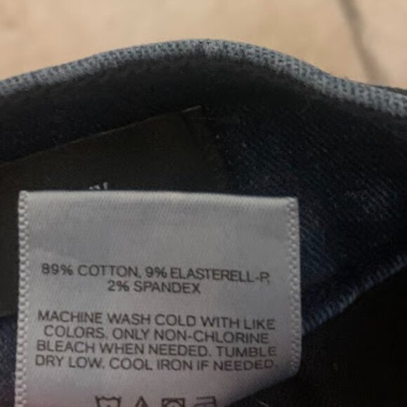 EXPRESS Skinny High Rise Cutoff Jeans - Size 4 Regular - Picture 6 of 7